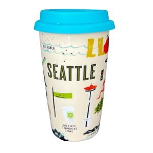 Starbucks 2021 Seattle Highlights Local Collection 12‎ oz. Ceramic Tumbler